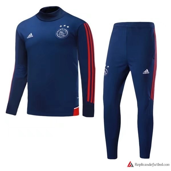 Chandal Ajax 2017-2018 Azul Rojo